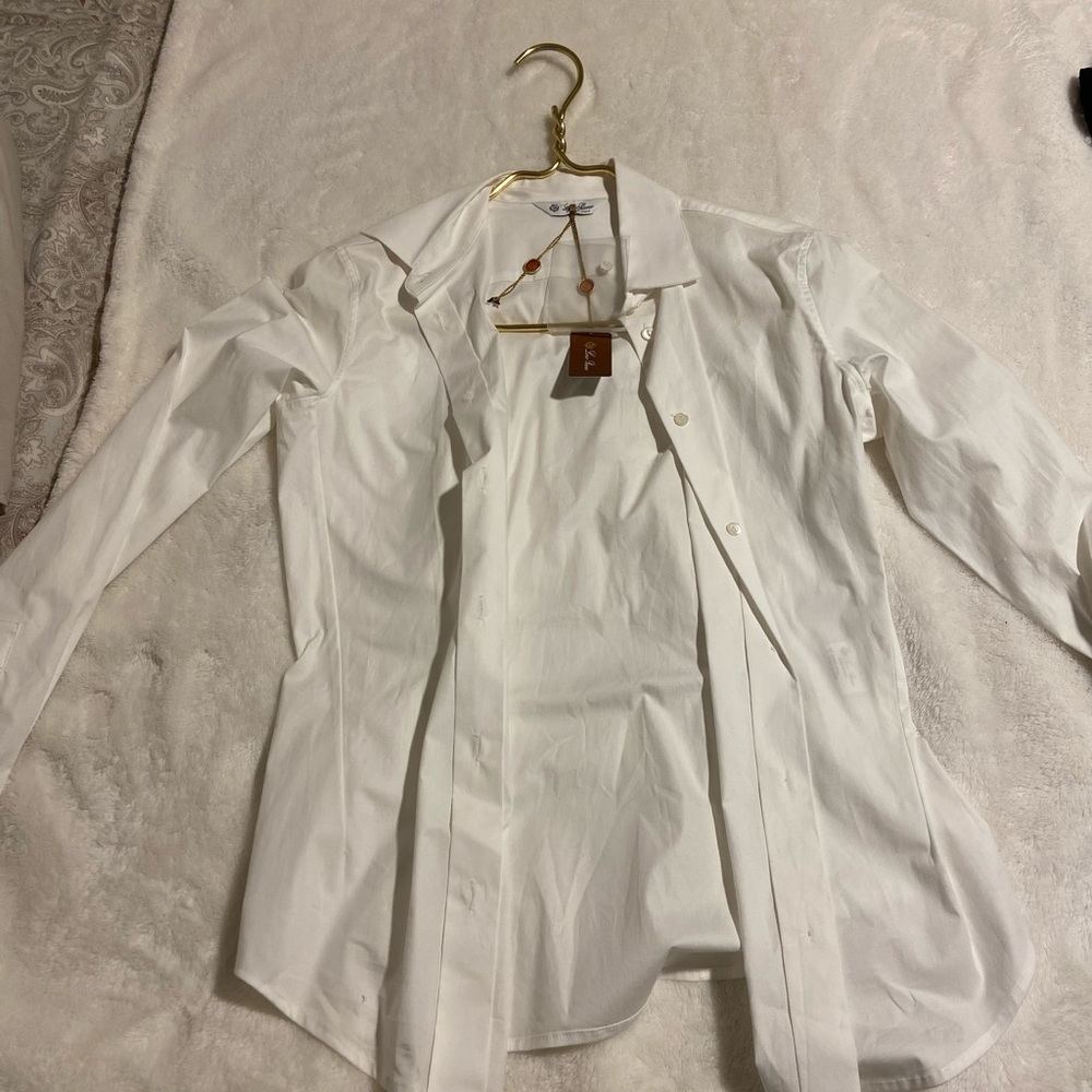 White button shirt